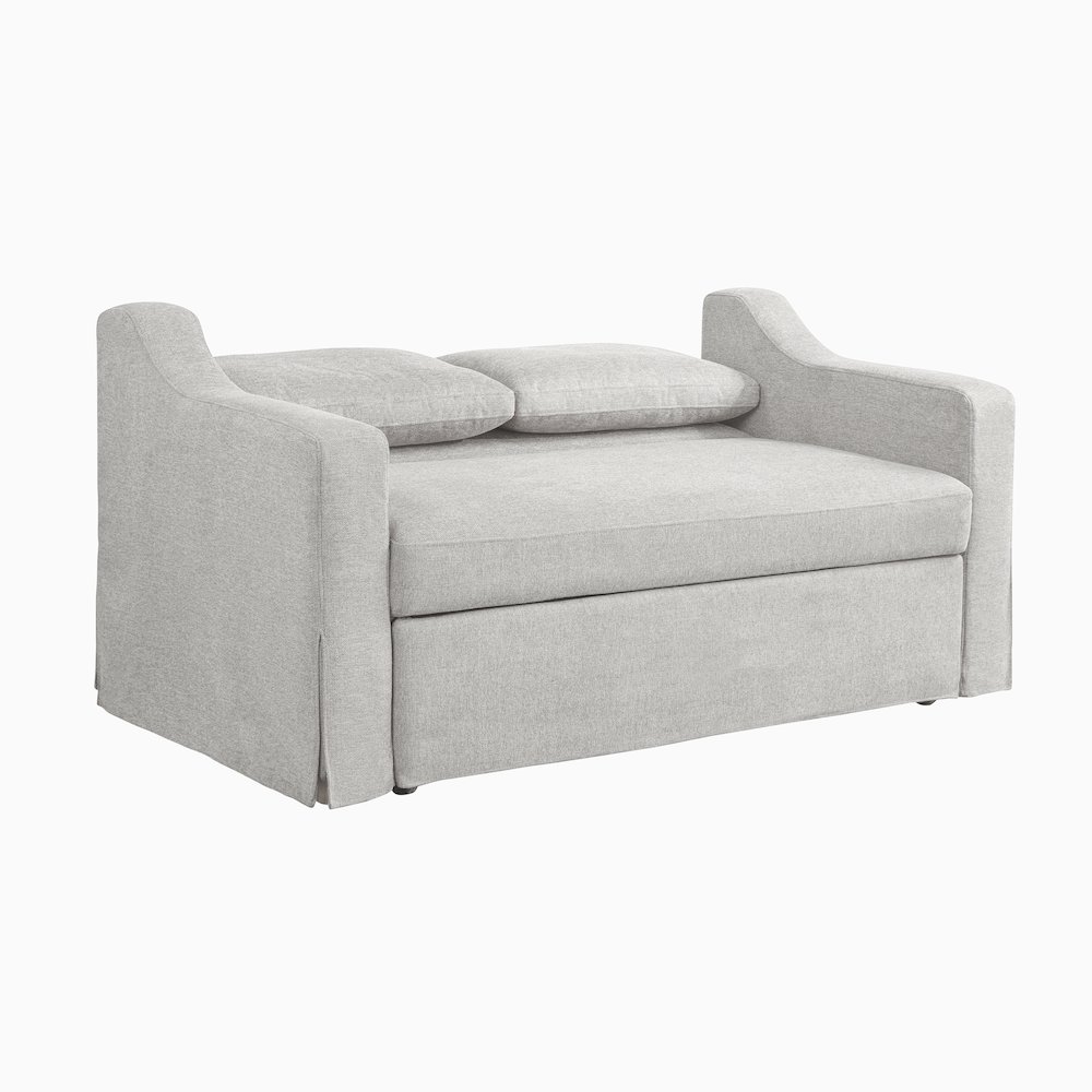 Haddington Convertible Loveseat Linen. Picture 3