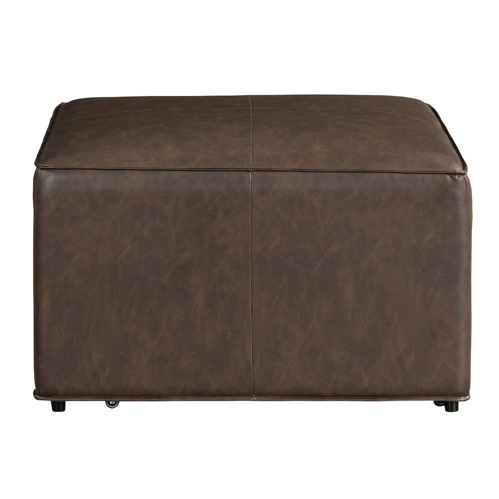 Hailey Storage Ottoman Chestnut. Picture 11