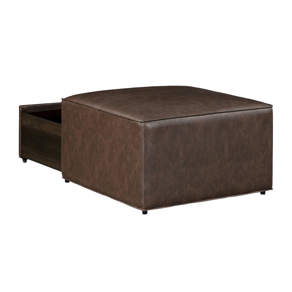 Hailey Storage Ottoman Chestnut. Picture 12
