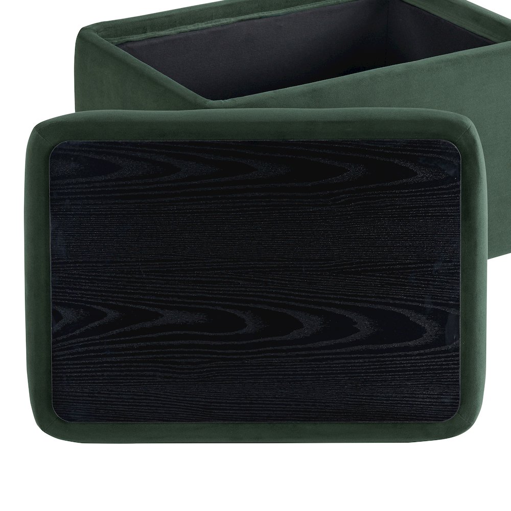 Kona Storage Ottoman Small Green. Picture 15