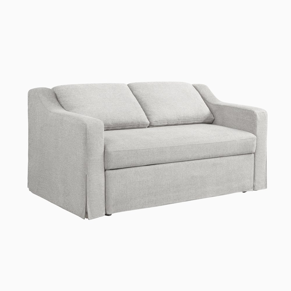 Haddington Convertible Loveseat Linen. Picture 2
