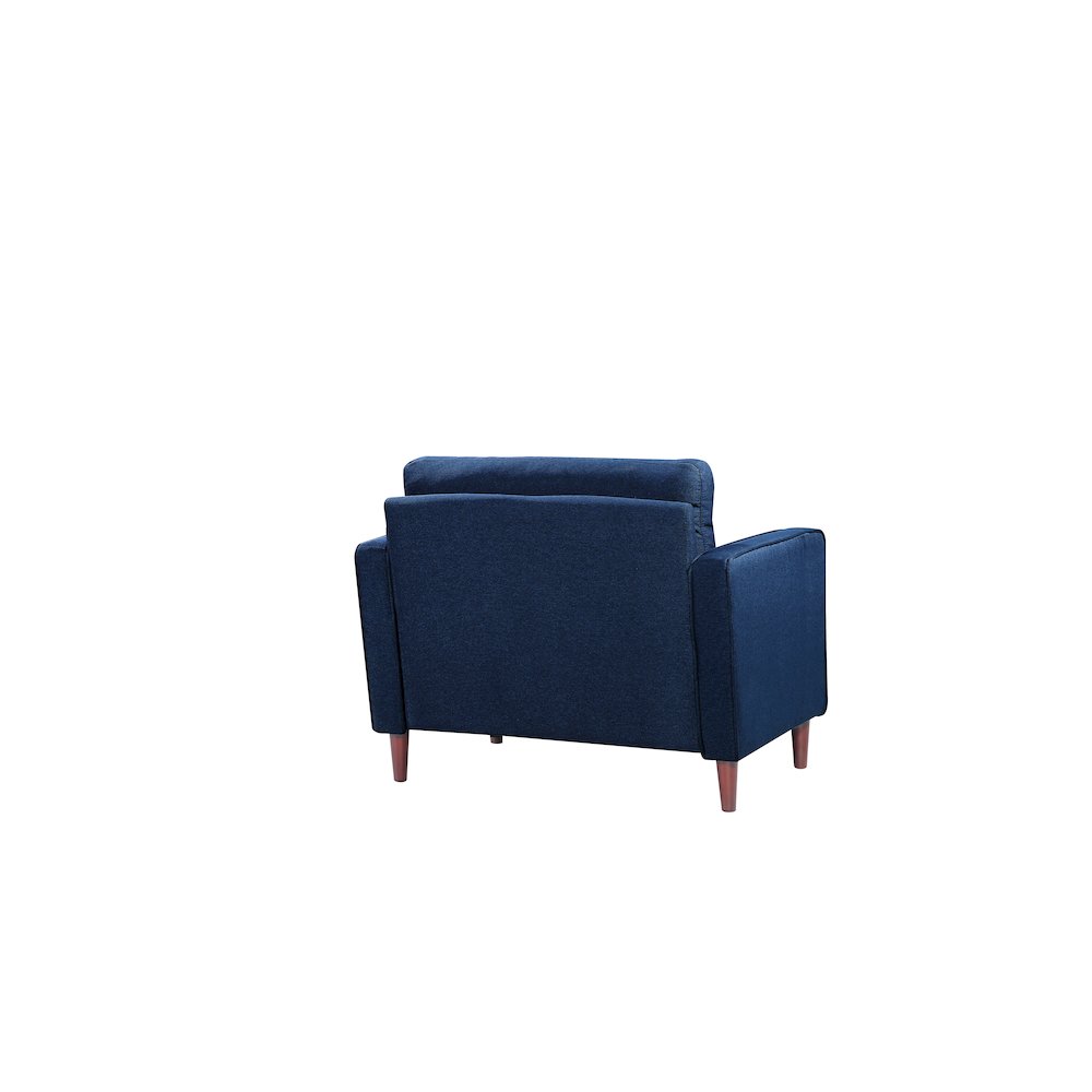 Langford Chair Navy Blue. Picture 4