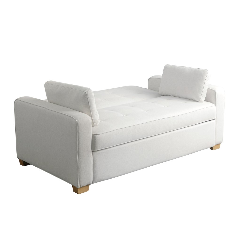Augustine Queen Convertible Sofa Oyster. Picture 8
