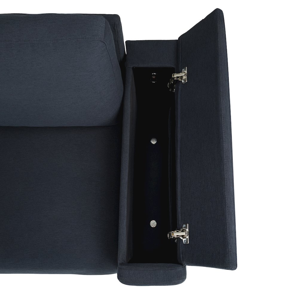 Riles Storage Sofa Navy. Picture 19