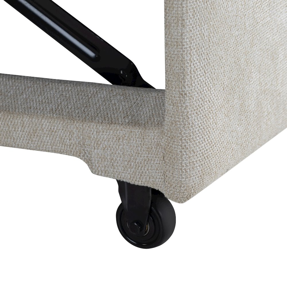 Mia Convertible Sofa Ivory. Picture 23