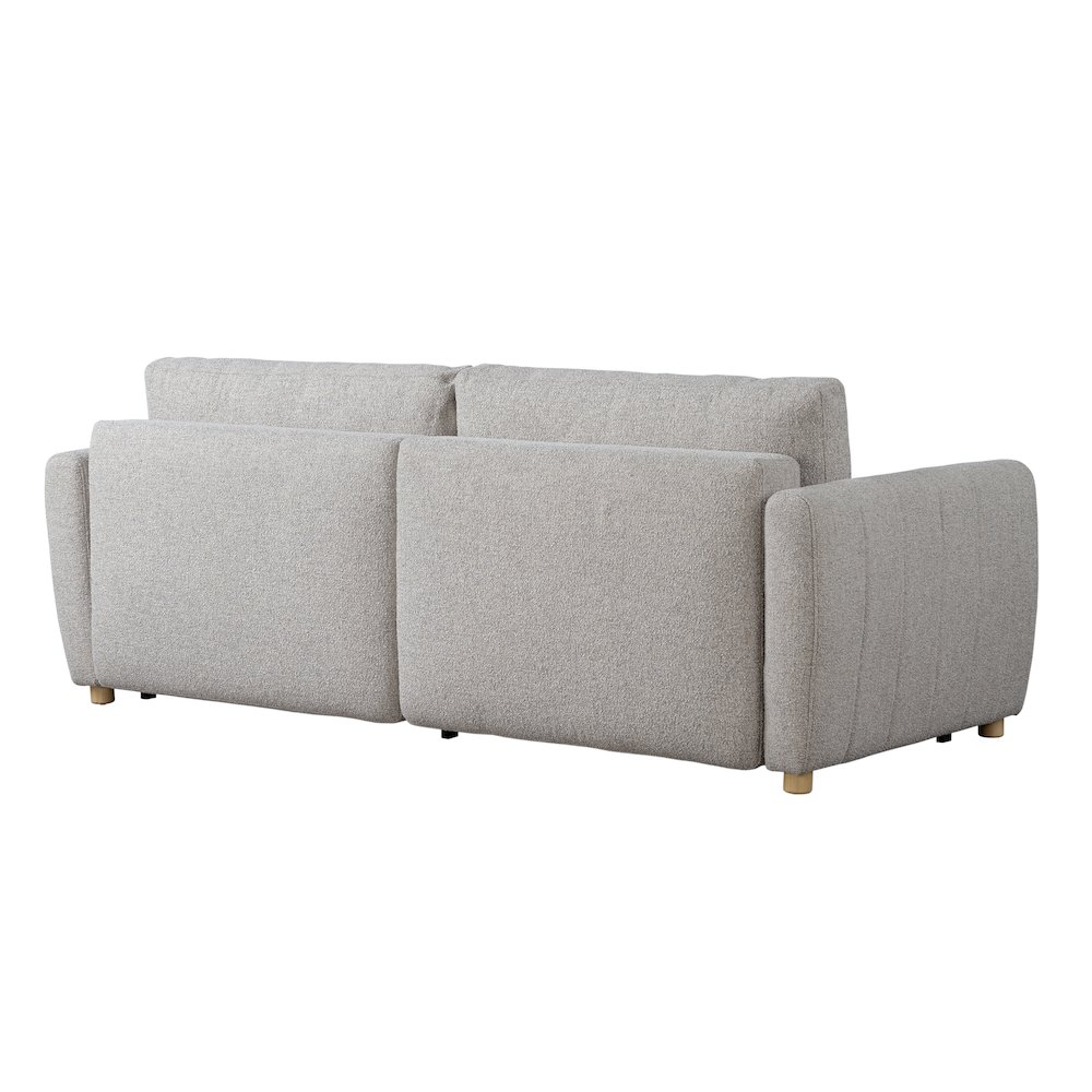 Galloway Convertible Sofa Pebble Boucle. Picture 15