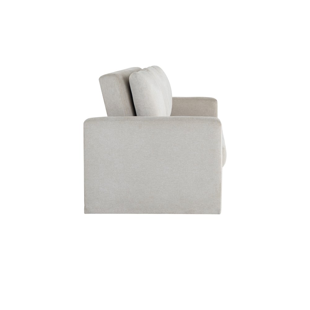 Mia Convertible Sofa Ivory. Picture 16
