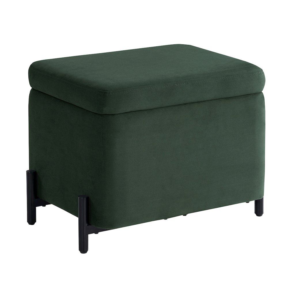 Kona Storage Ottoman Small Green. Picture 13