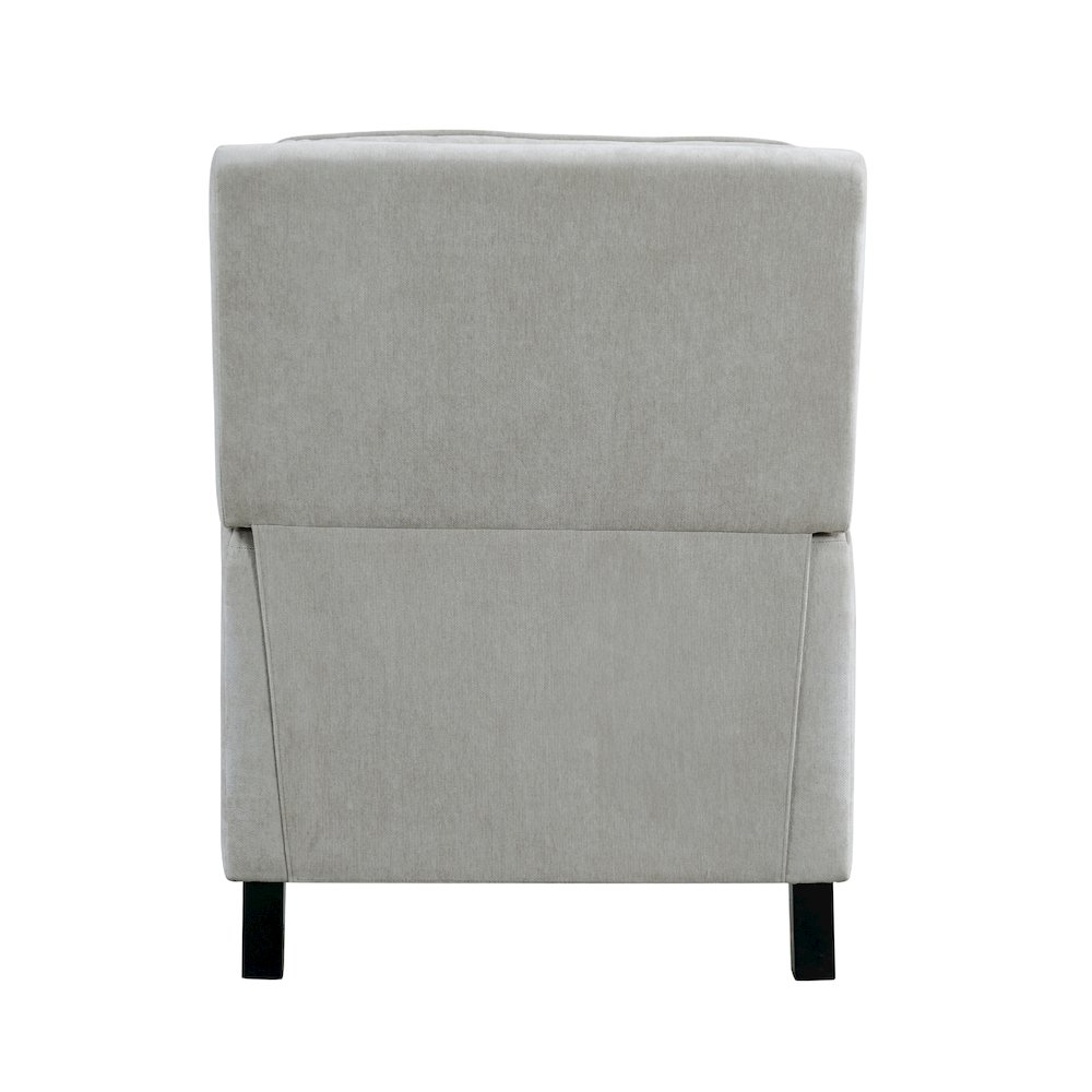 Shiloh Push Back Recliner Light Grey. Picture 7