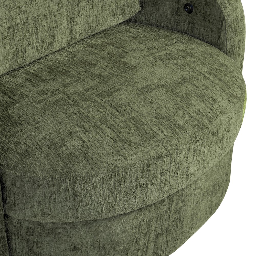 Manchester Accent Chair Large Olive. Picture 15