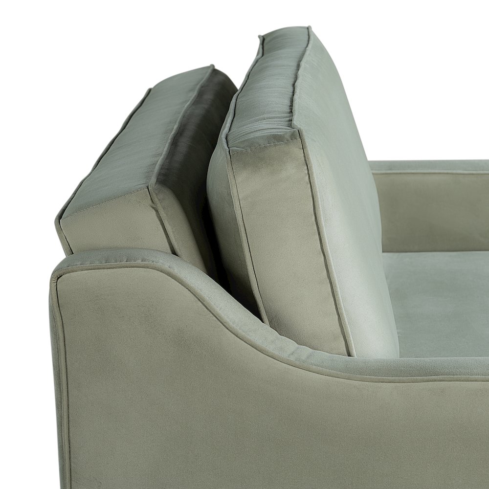 Delmar Convertible Loveseat Sage. Picture 15