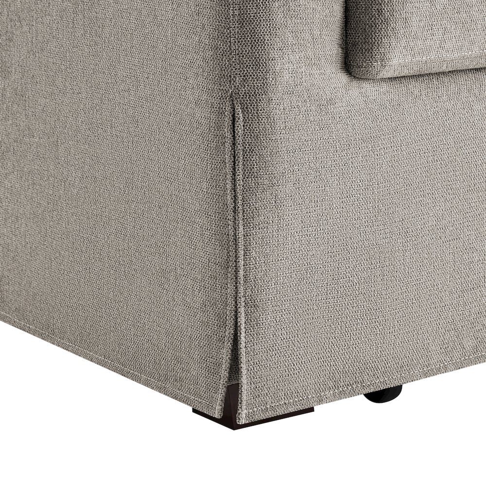Haddington Convertible Sofa Flax. Picture 12