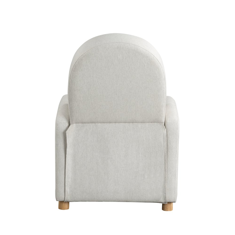 Luna Pushback Recliner Cream. Picture 8