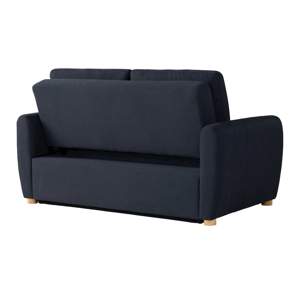 Galloway Convertible Loveseat Navy. Picture 16