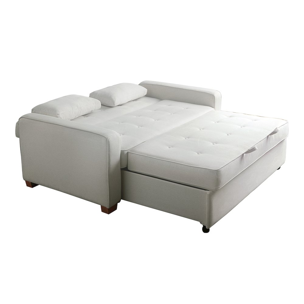 Augustine Queen Convertible Sofa Oyster. Picture 3