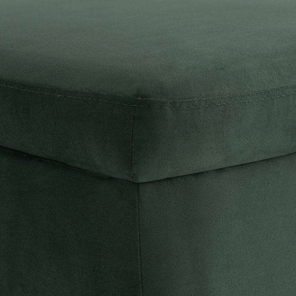 Kona Storage Ottoman Large Green. Picture 18