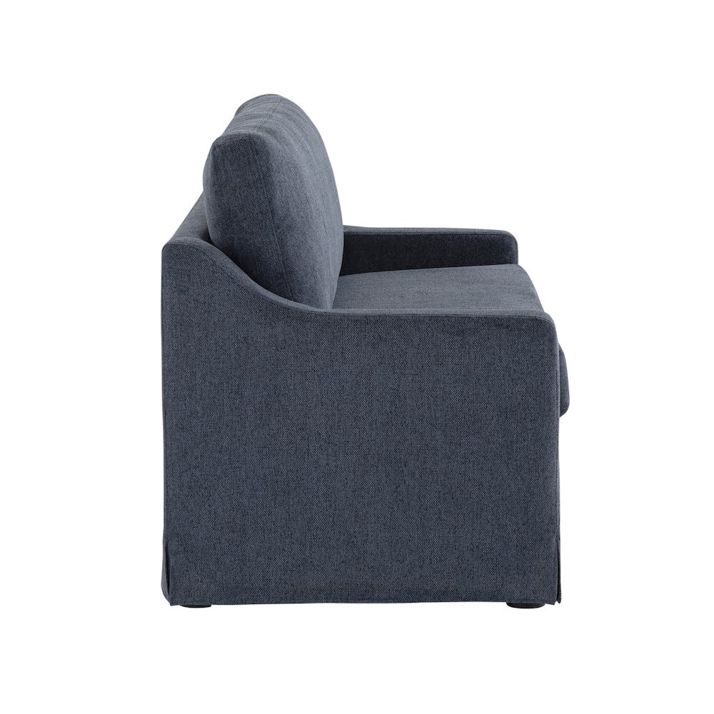 Harper Loveseat Sleeper Twin Navy. Picture 7