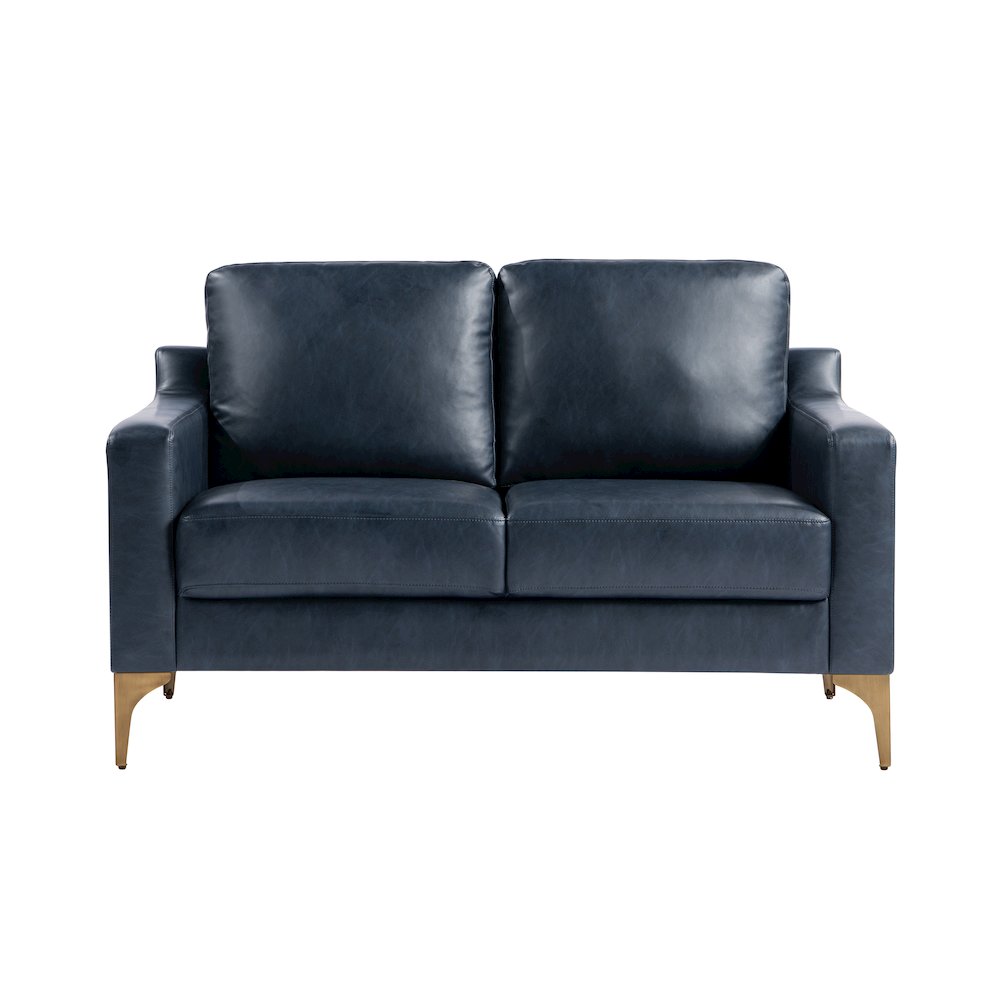 Fletcher Loveseat Navy. Picture 5