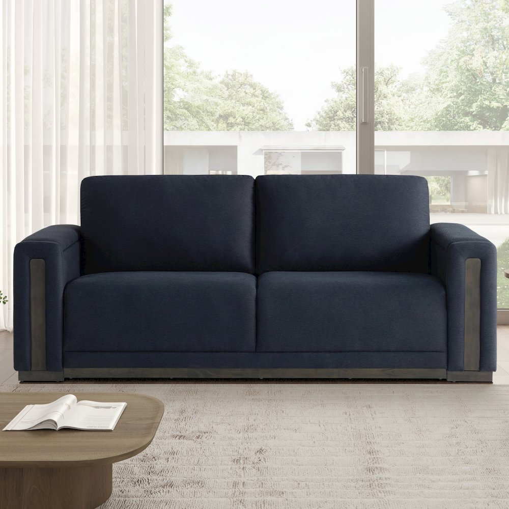 Riles Storage Sofa Navy. Picture 5