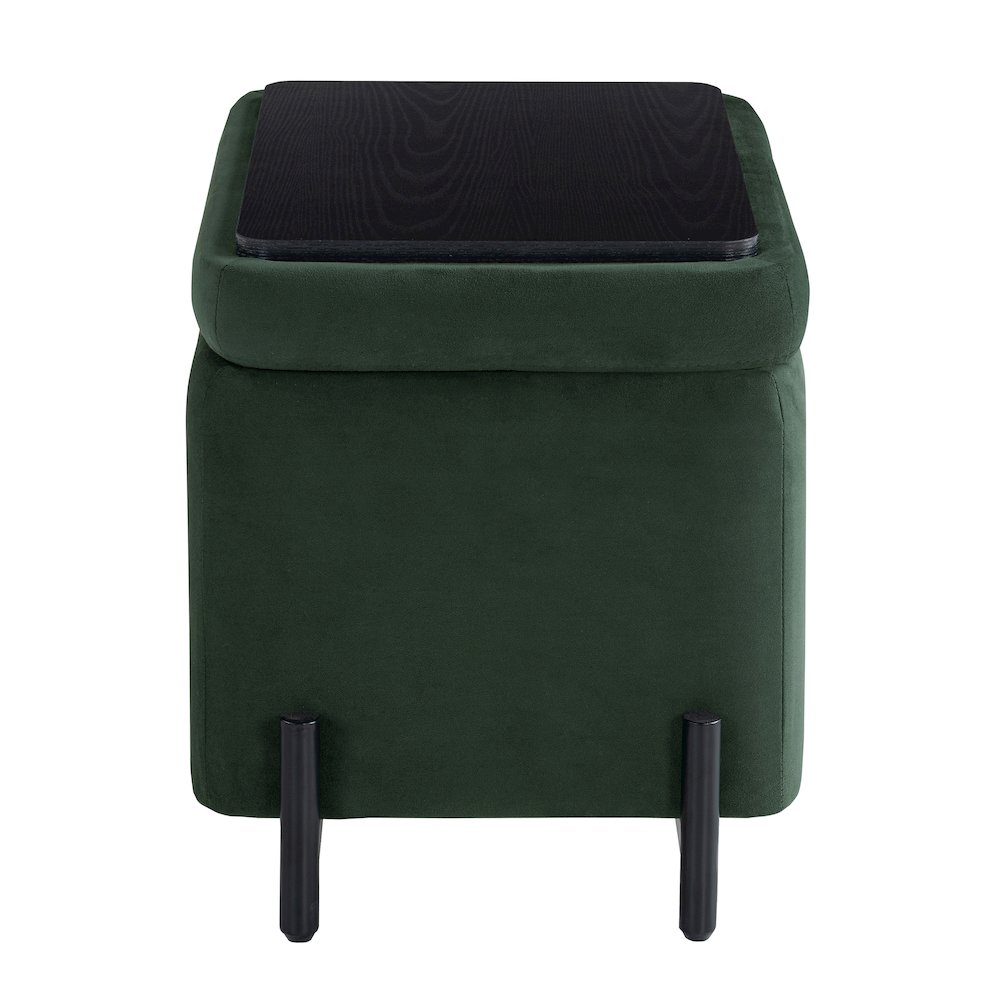 Kona Storage Ottoman Small Green. Picture 8
