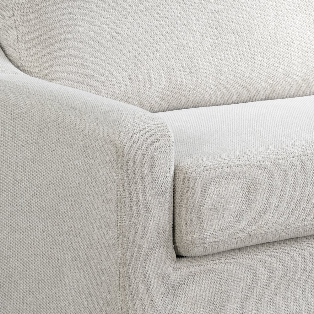 Harper Loveseat Sleeper Twin Oatmeal. Picture 14