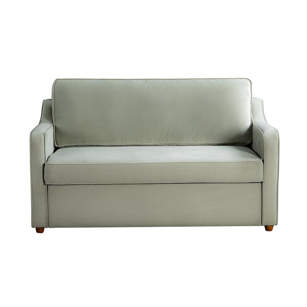 Delmar Convertible Loveseat Sage. Picture 10
