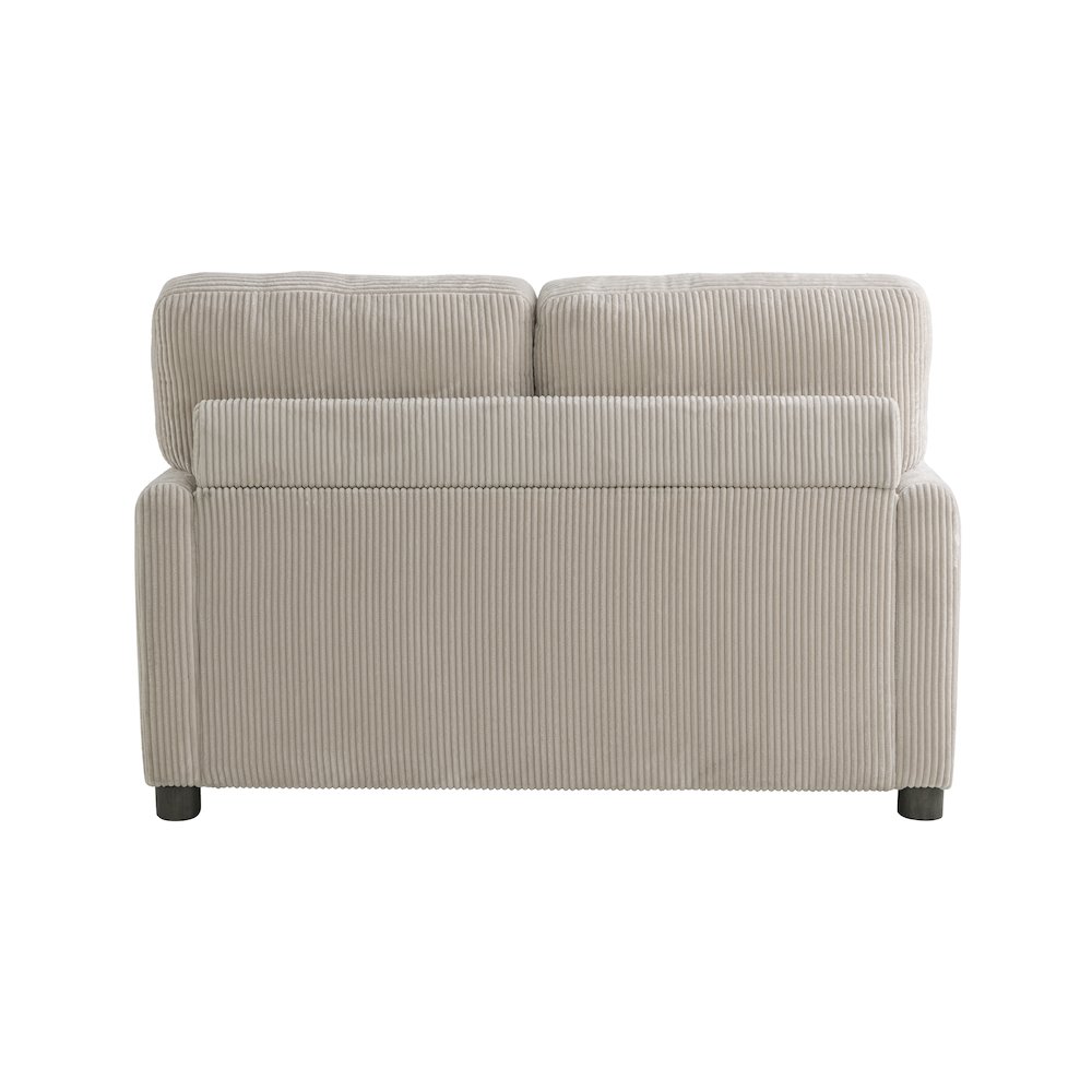 Drew Loveseat Pull-Out Sleeper Beige. Picture 14