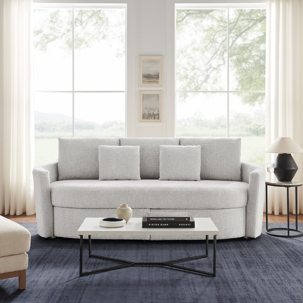 Beckett Storage Sofa Ivory. Picture 20