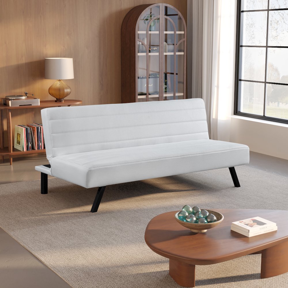 Dakota Convertible Sofa Ivory. Picture 2