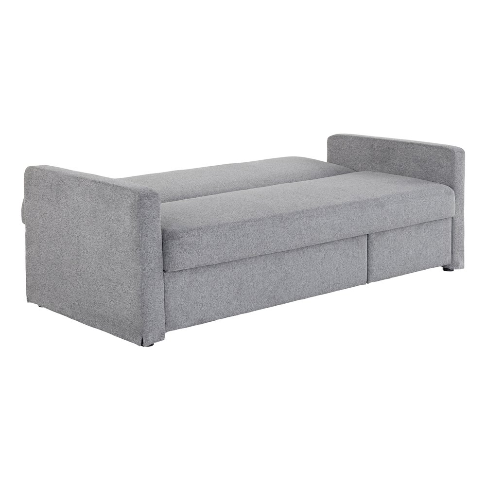 Mia Convertible Sofa Light Gray. Picture 6