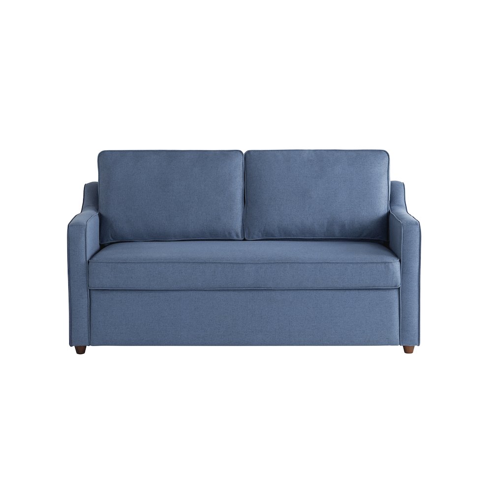 Carey Convertible Sofa Navy. Picture 4