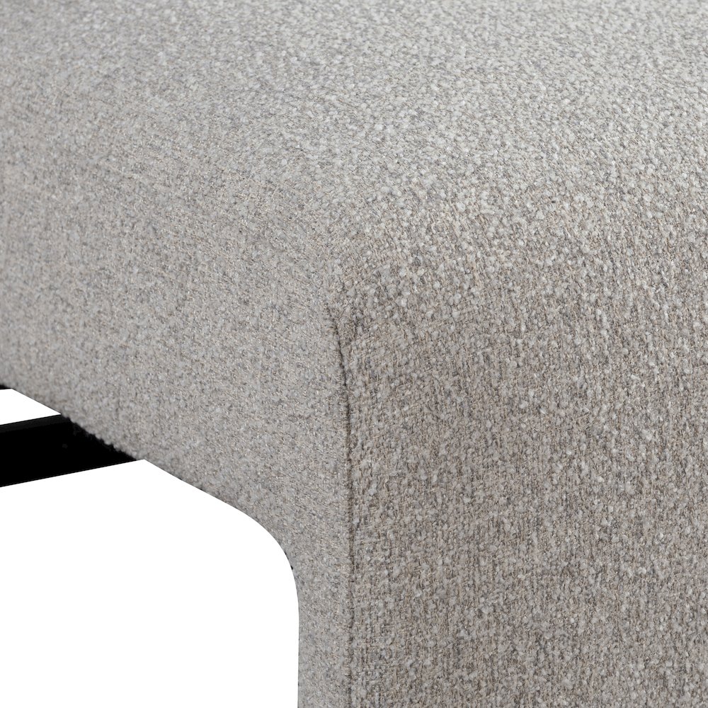 Galloway Convertible Sofa Pebble Boucle. Picture 21