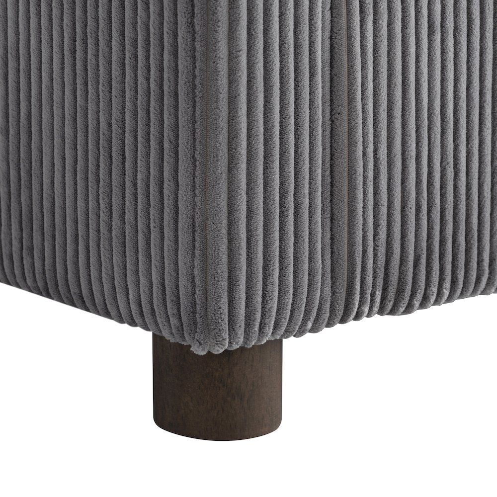 Drew Loveseat Pull-Out Sleeper Gray. Picture 18