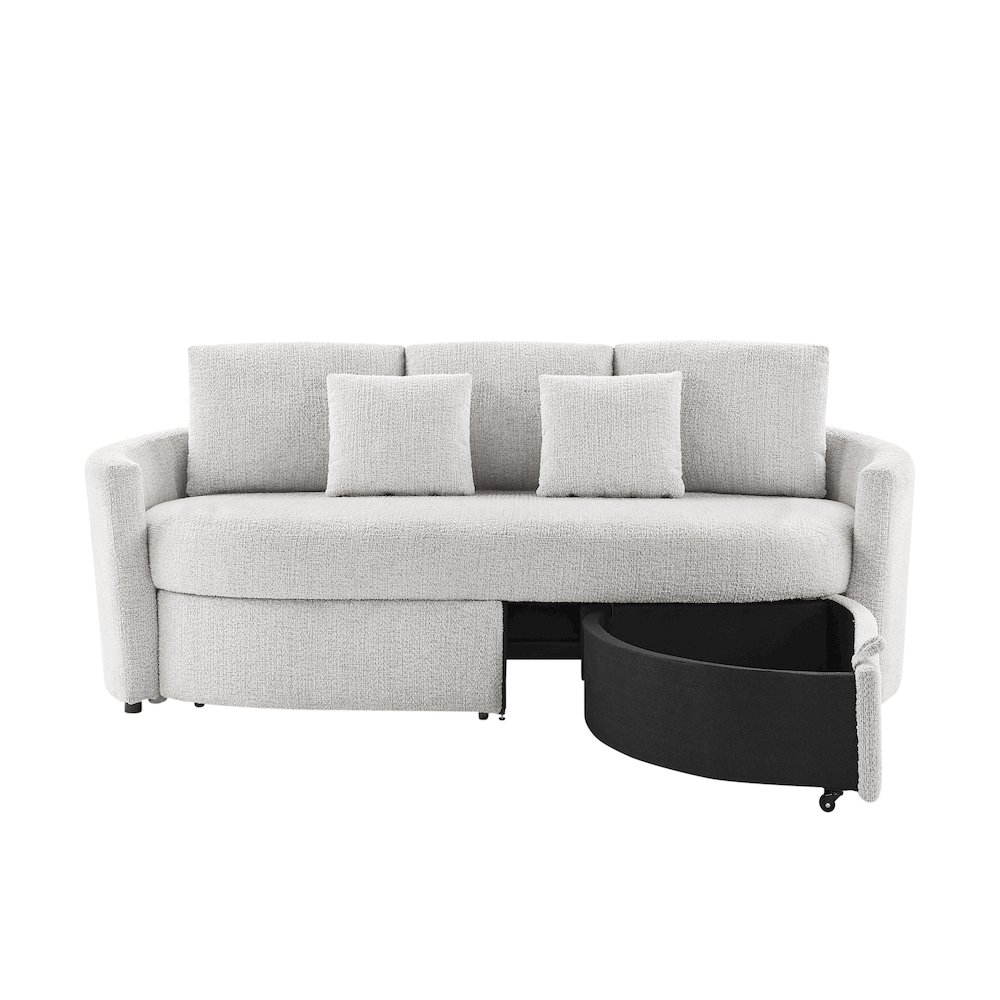 Beckett Storage Sofa Ivory. Picture 7