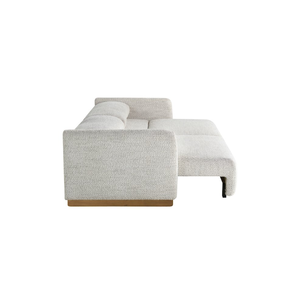Tahoe Convertible Sofa Ivory. Picture 17