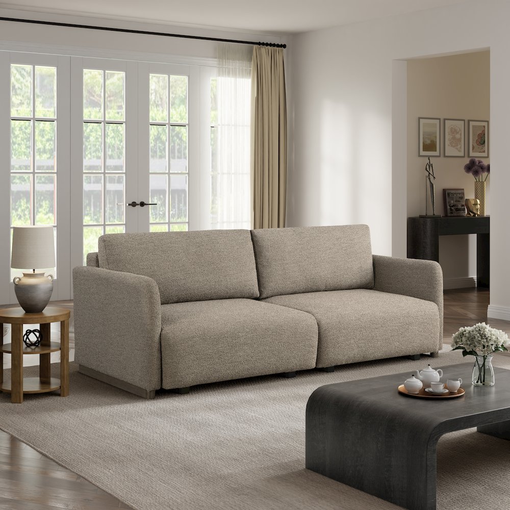 Tahoe Convertible Sofa Brown. Picture 2