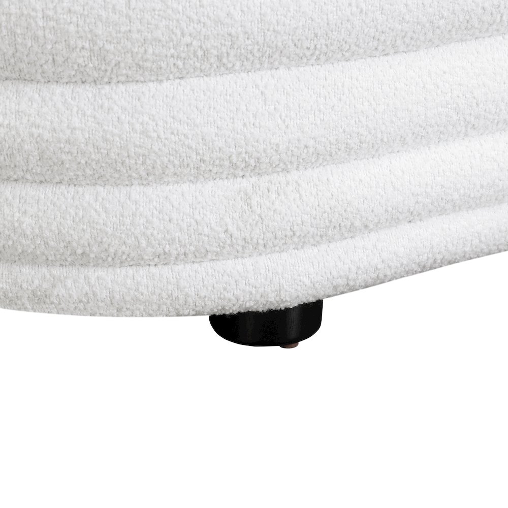 Lancaster Storage Ottoman Large White. Picture 12