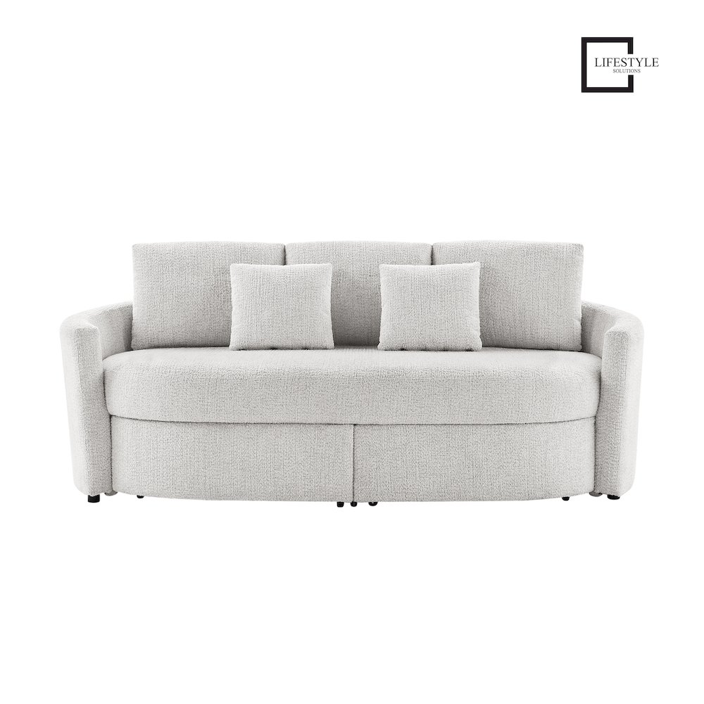Beckett Storage Sofa Ivory. Picture 22