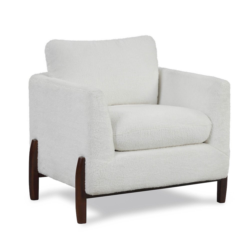 Valeria Accent Chair Ivory. Picture 1