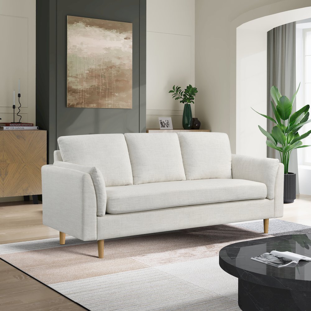 Stella Sofa Cream. Picture 12