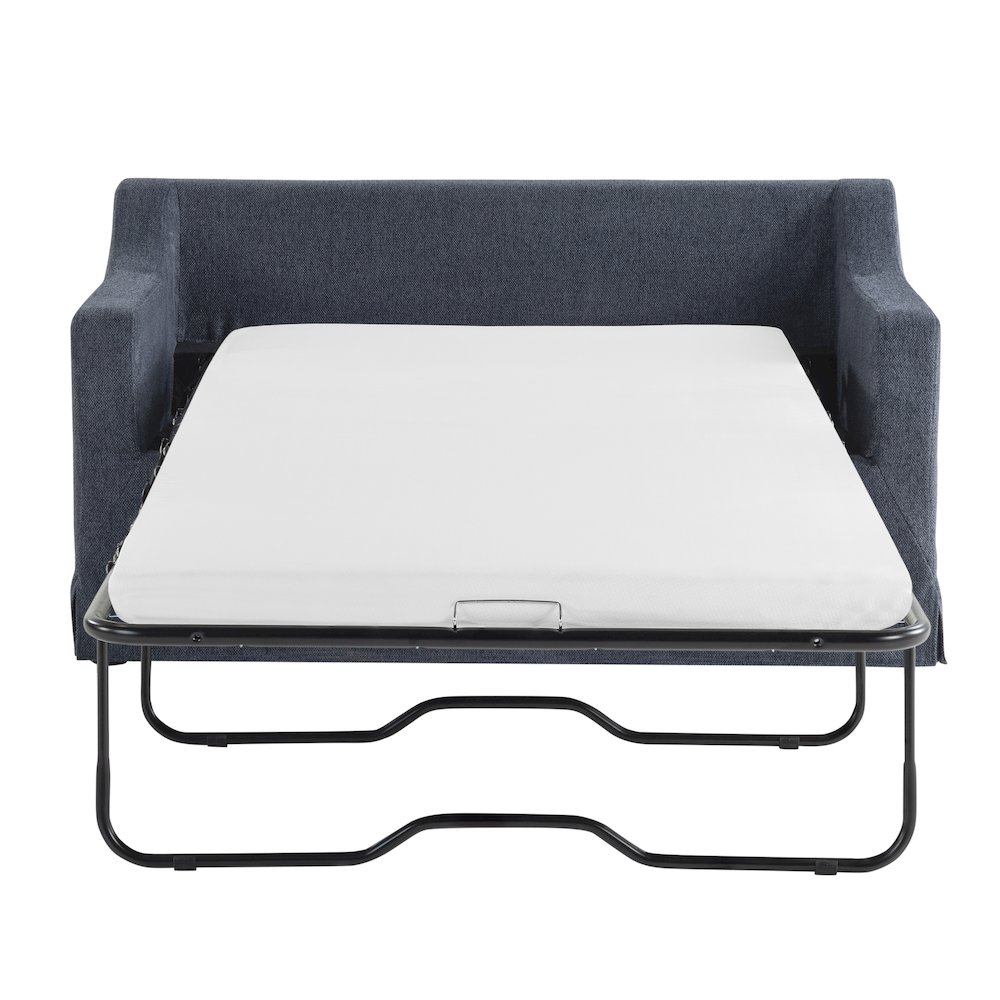 Harper Loveseat Sleeper Twin Navy. Picture 10