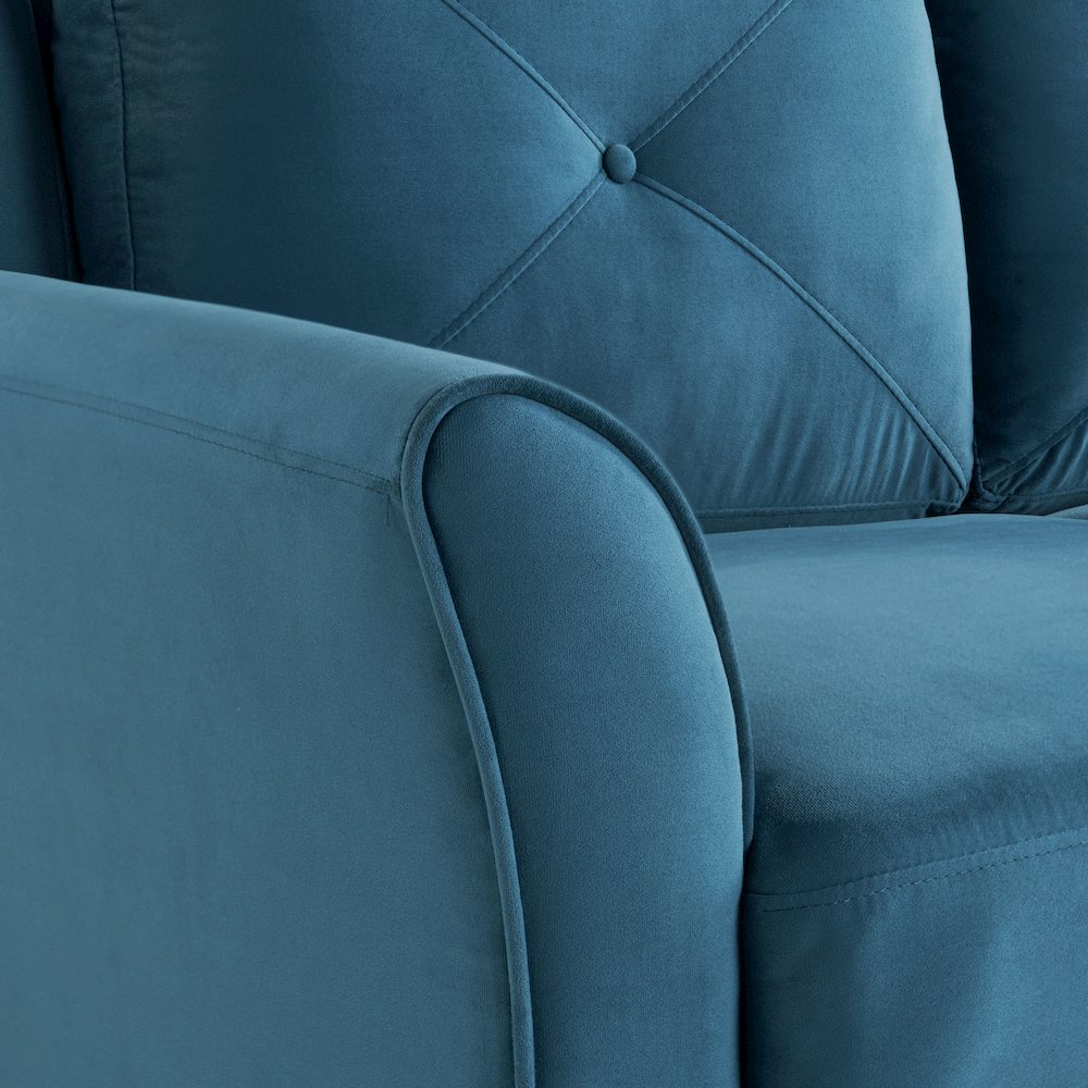 Hartford Chair Blue. Picture 9