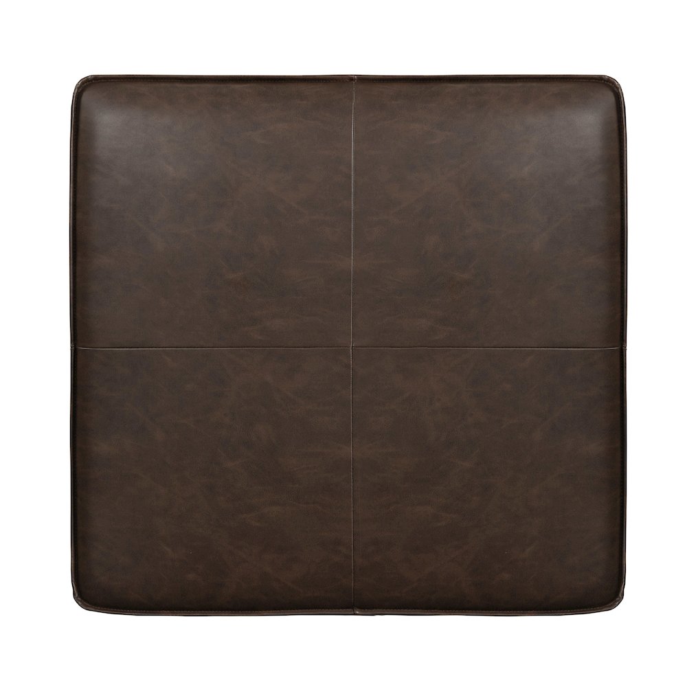 Hailey Storage Ottoman Chestnut. Picture 16