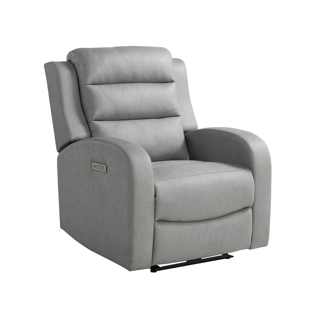 Aragon Recliner Grey. Picture 1