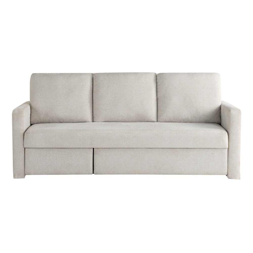 Mia Convertible Sofa Ivory. Picture 9