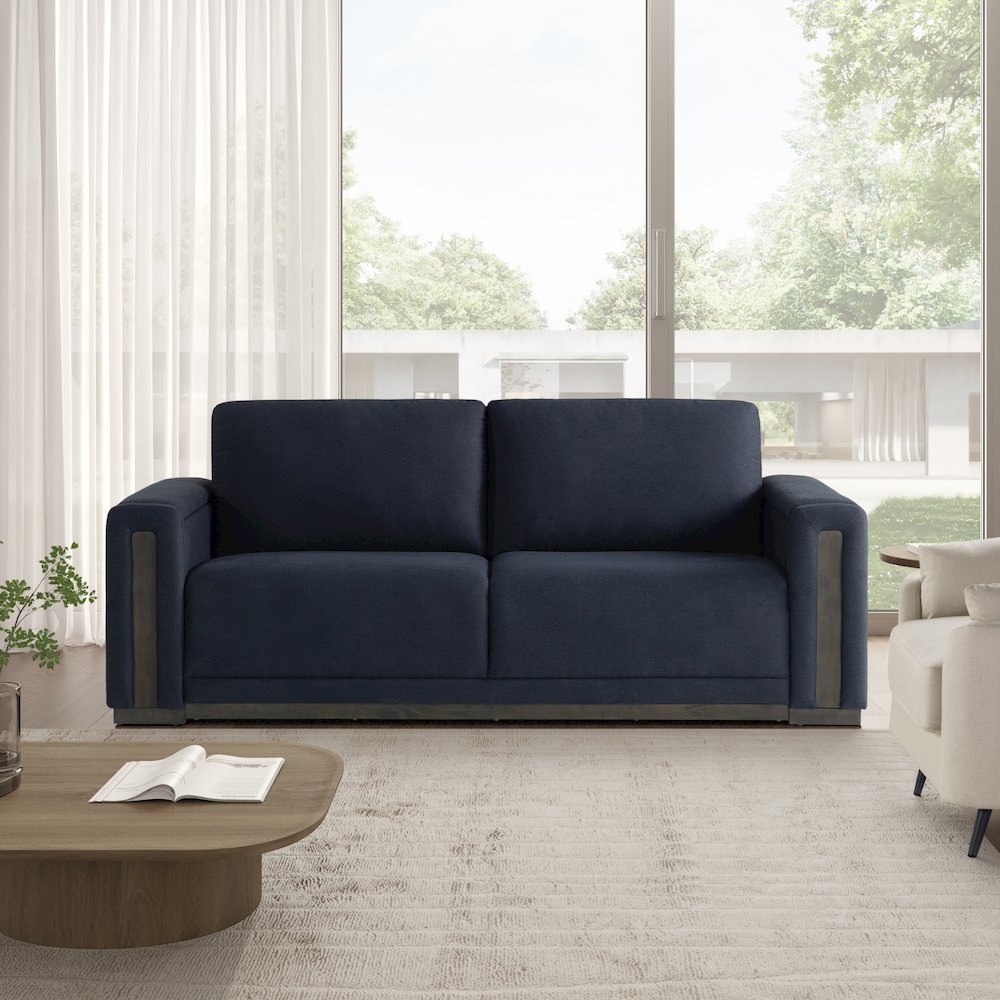Riles Storage Sofa Navy. Picture 2