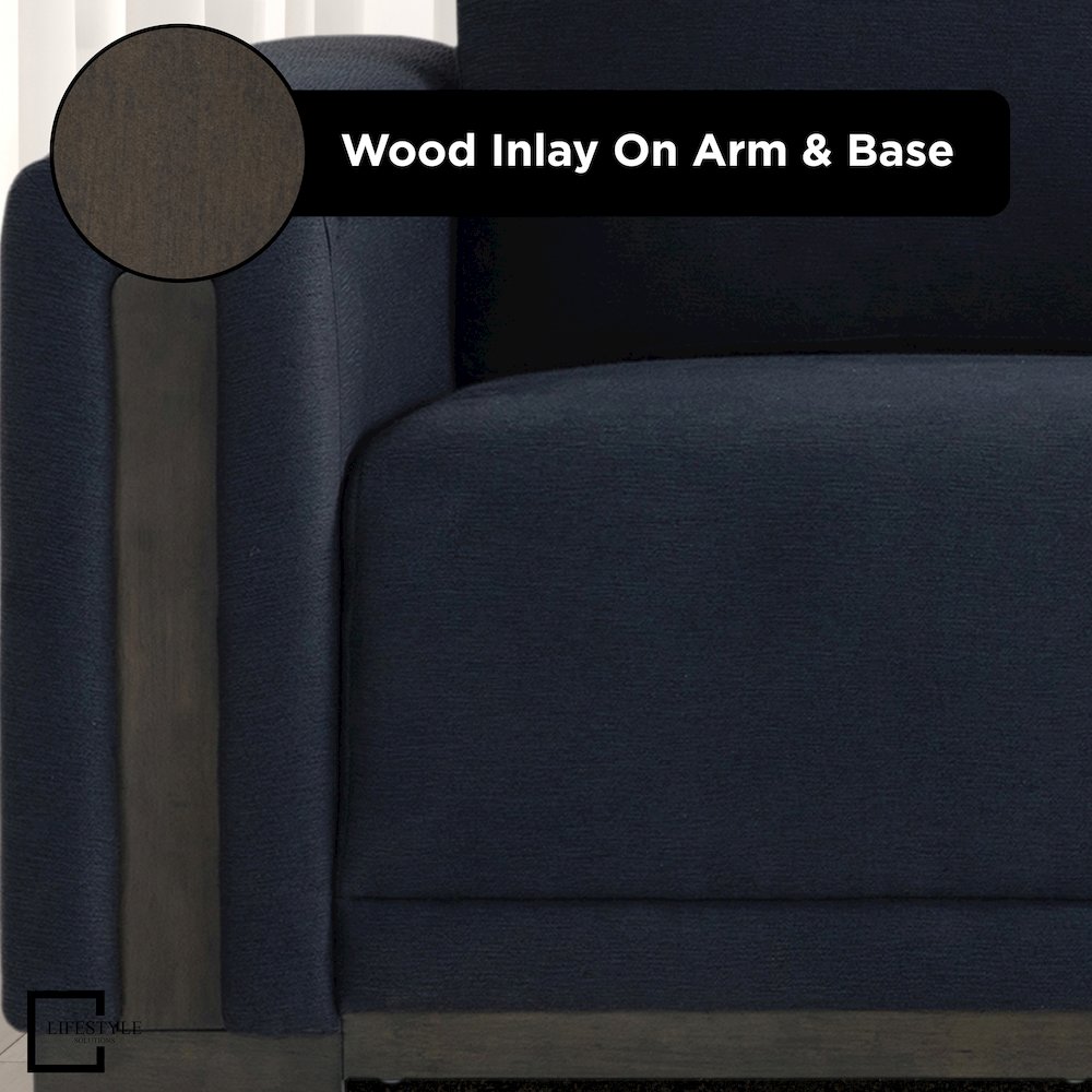 Riles Storage Sofa Navy. Picture 9