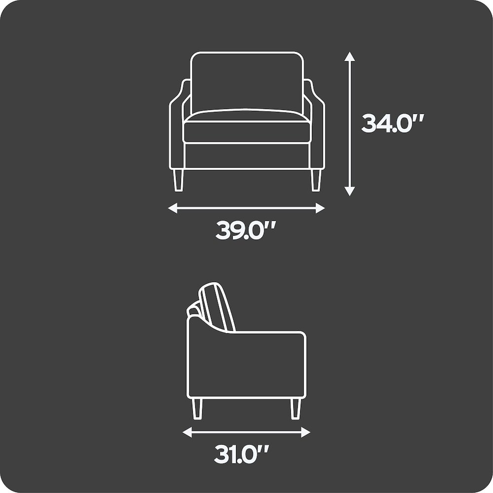 Sterling Chair Grey. Picture 19