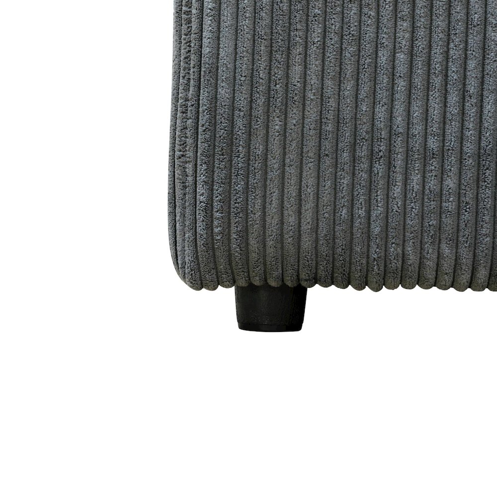 Max Power Recliner Living Room Set Dark Grey. Picture 2