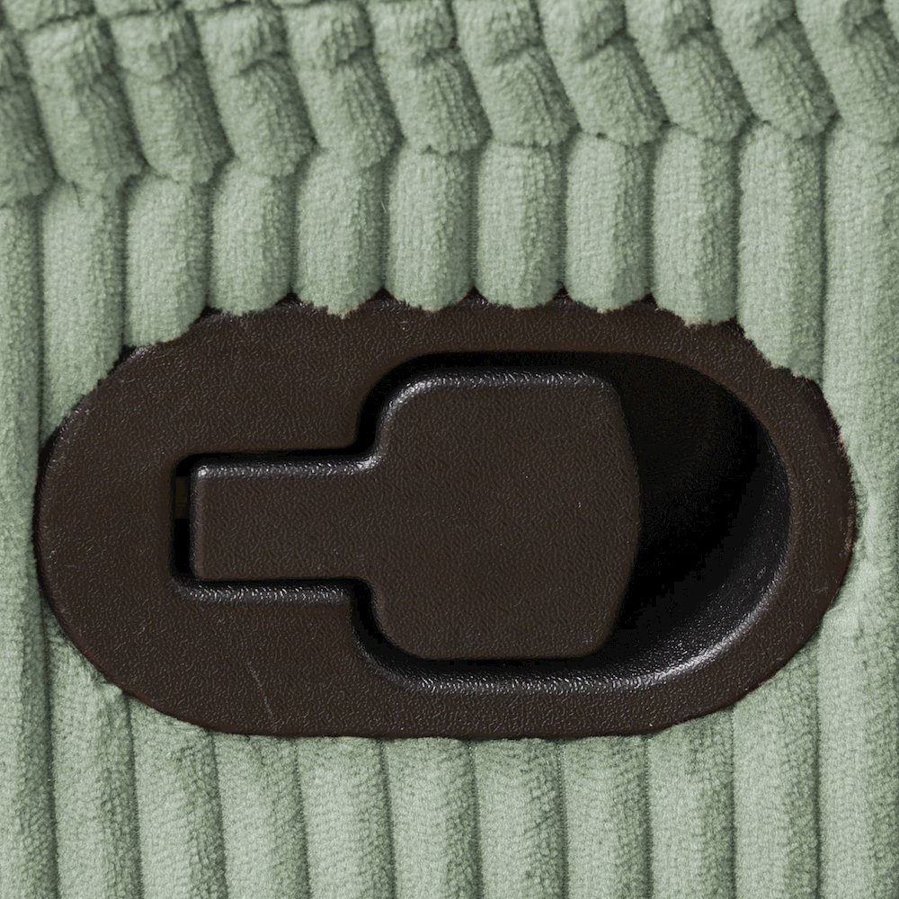 Green Stripe Fabric Living Room Recliner Chair. Picture 4
